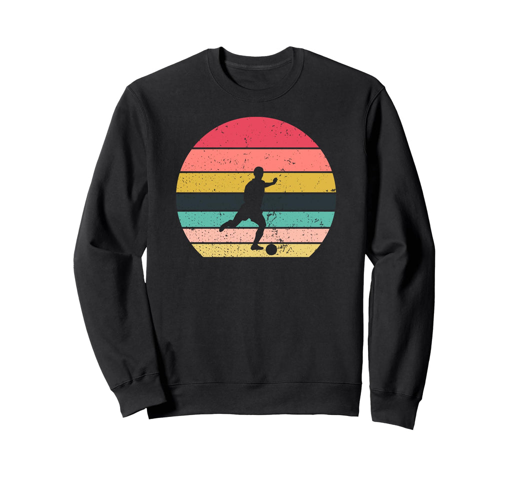 Football Soccer Sunset Sweatshirt - Minimalist Print Men Women