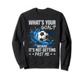 Goaltender Goal Soccer Goalie Sweatshirt - Novelty Apparel for Adults