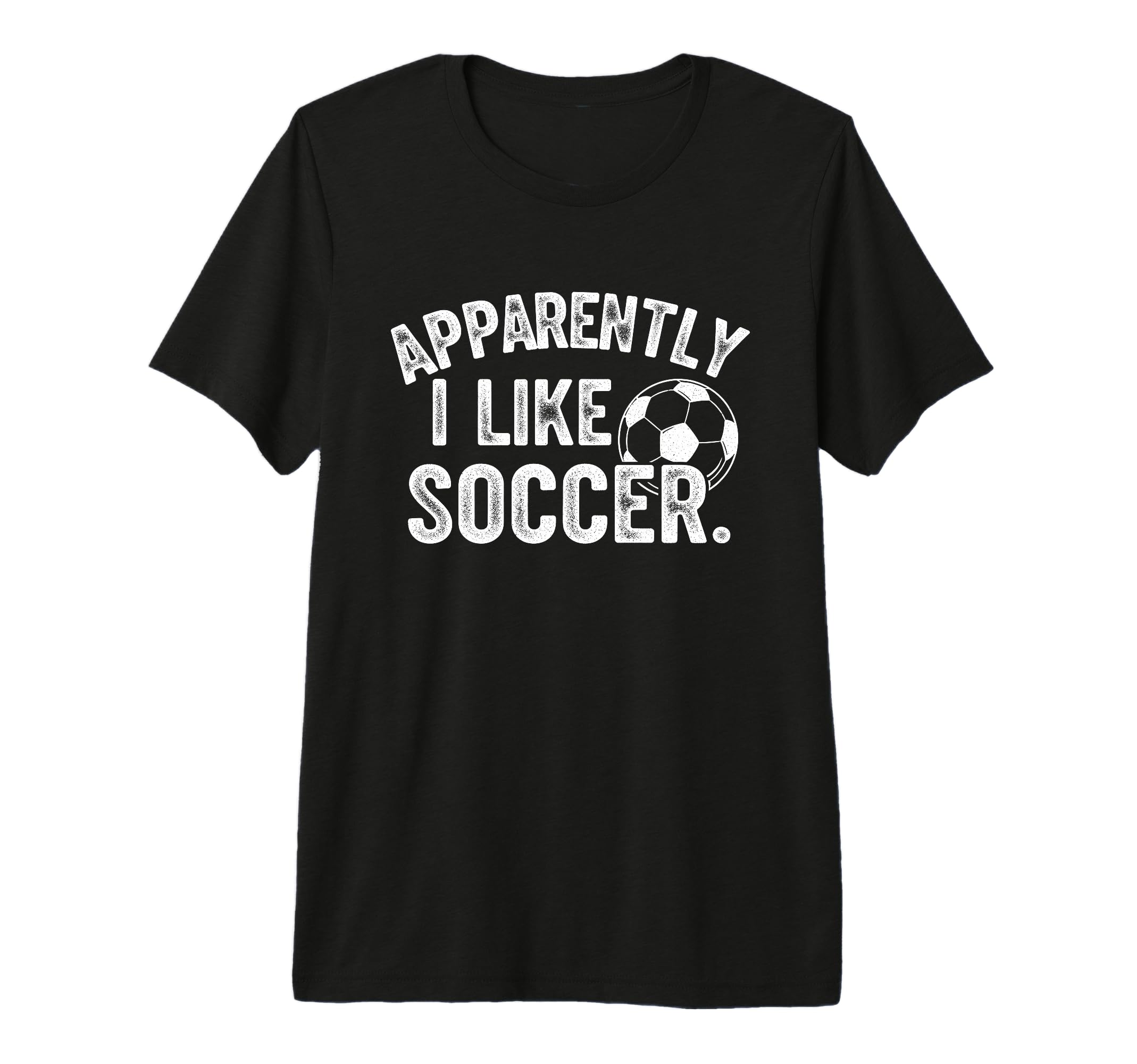 Apparently I Like Soccer Season Funny T-Shirt - Trendy Graphic for Adults