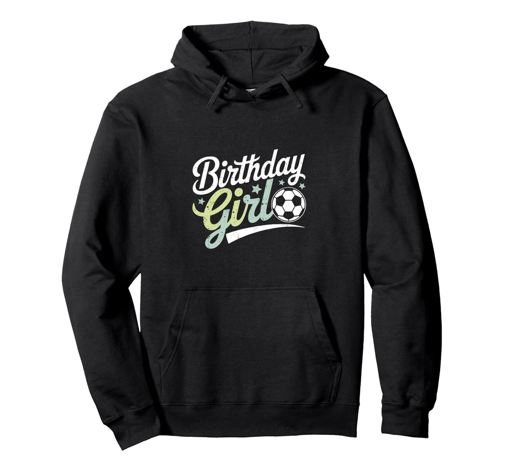 Birthday Soccer Hearts Fun Celebration Hoodie - Custom Art Print for Adults