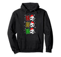 Ho Ho Ho Soccer Outfit Costume Plaid Hoodie - Minimalist Print for Adults