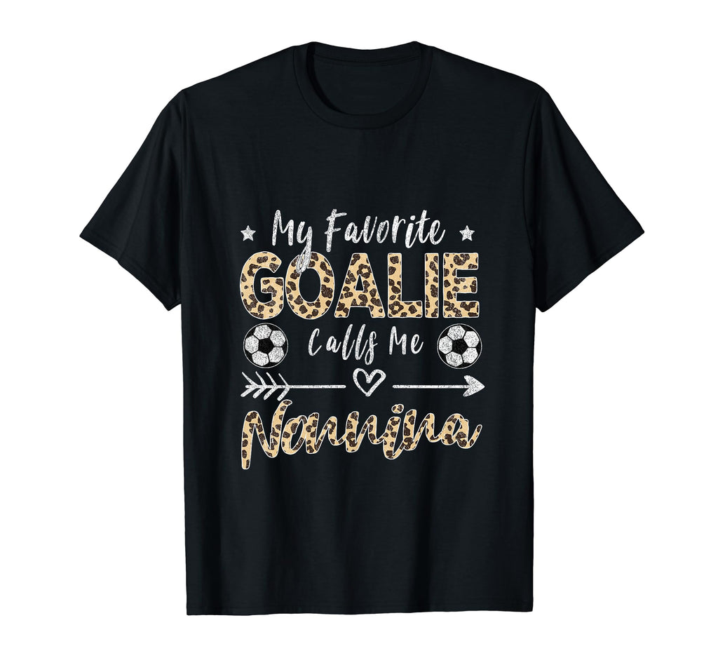 My Favorite Goalie Calls Me Nonnina T-Shirt - Minimalist Print Unisex