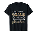 My Favorite Goalie Calls Me Nonnina T-Shirt - Minimalist Print Unisex