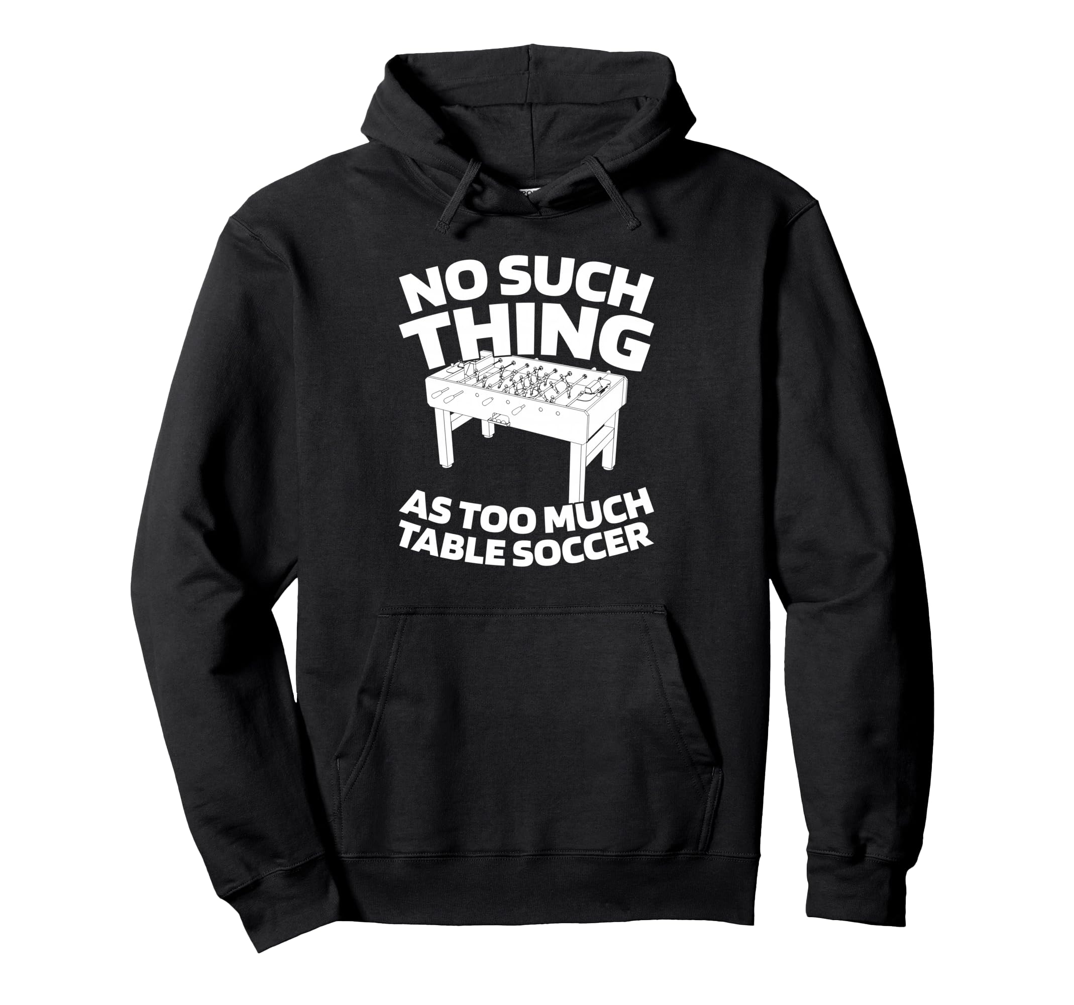 Table Soccer Kicker Foosball Hoodie - Streetwear Style for Adults