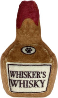 Huxley & Kent Plush Cat Toy - Interactive Catnip Toy for Cats & Kittens - Soft Kitty Toy with Crinkle & Catnip - Fun Indoor Play Toy - Whisker's Whiskey