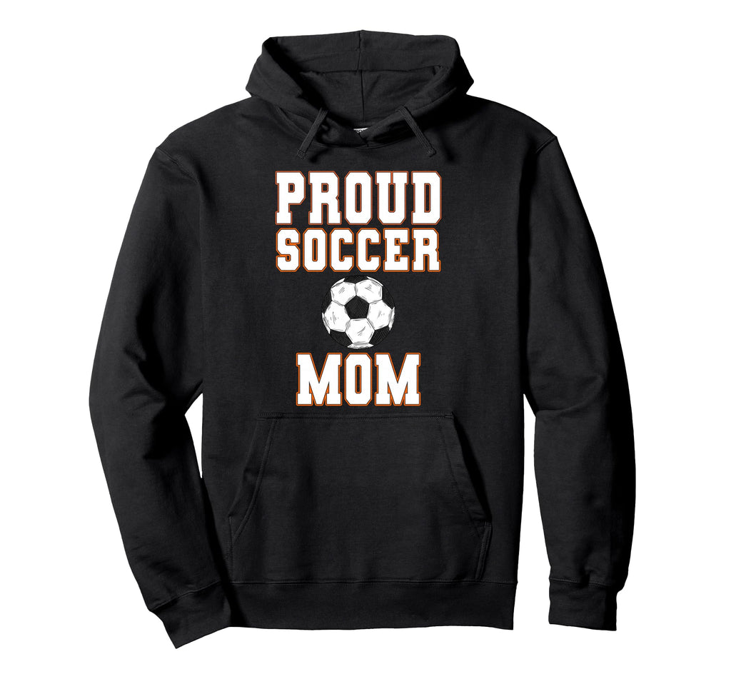 Proud Soccer Mom Game Day Sports Parent Hoodie - Custom Art Print Unisex