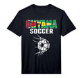 Guyana Soccer Fans Jersey Support Guyanese T-Shirt - Graphic Print Unisex