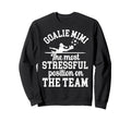 Funny Soccer Goalie Mimi Soccer Keeper Sweatshirt - Trendy Graphic Unisex