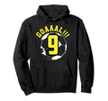 9Th Birthday 9 Years Soccer Hoodie - Fun Novelty Design for Adults