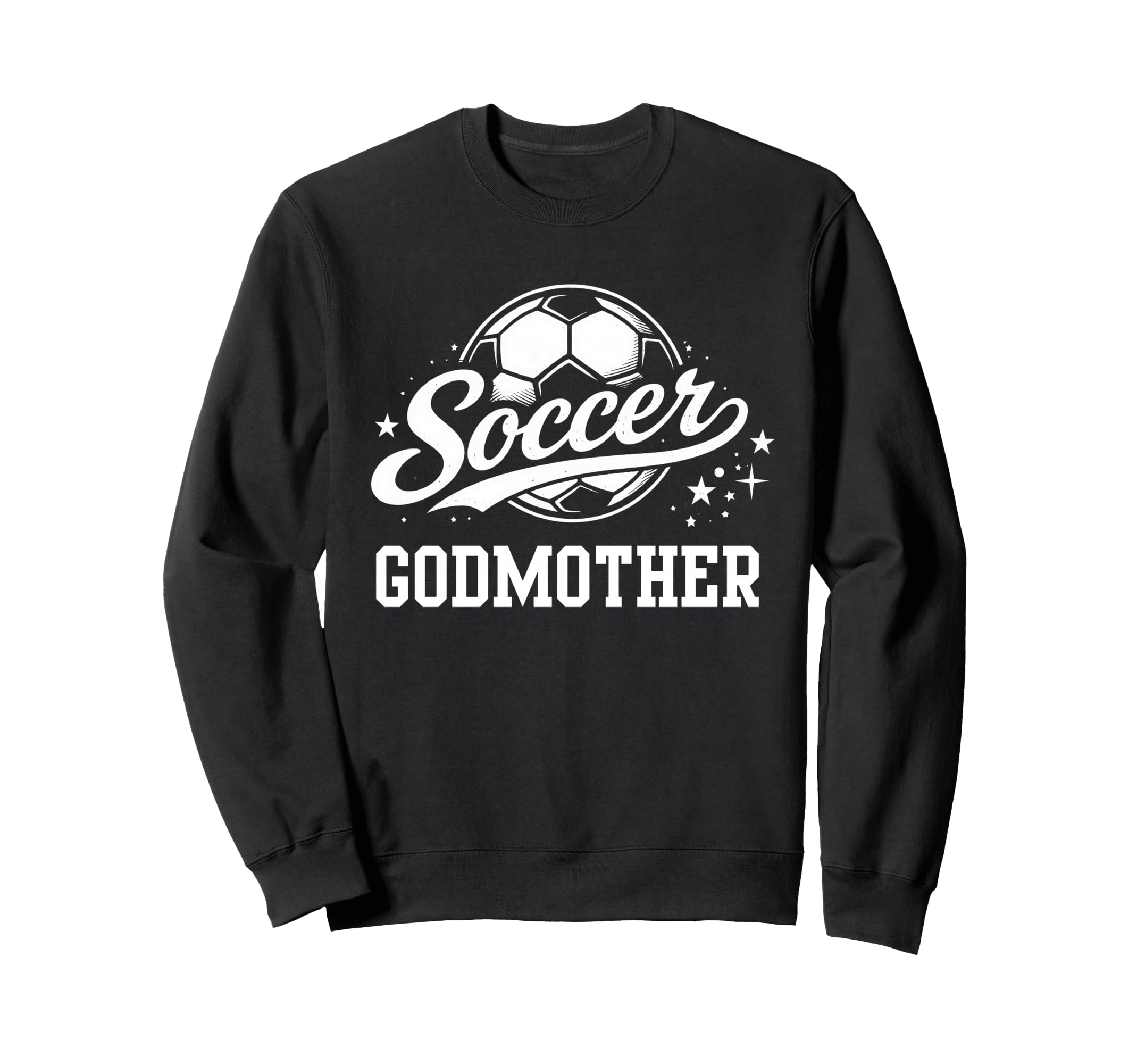 Soccer Godmother Soccer Mom Sweatshirt - Graphic Print Men Women