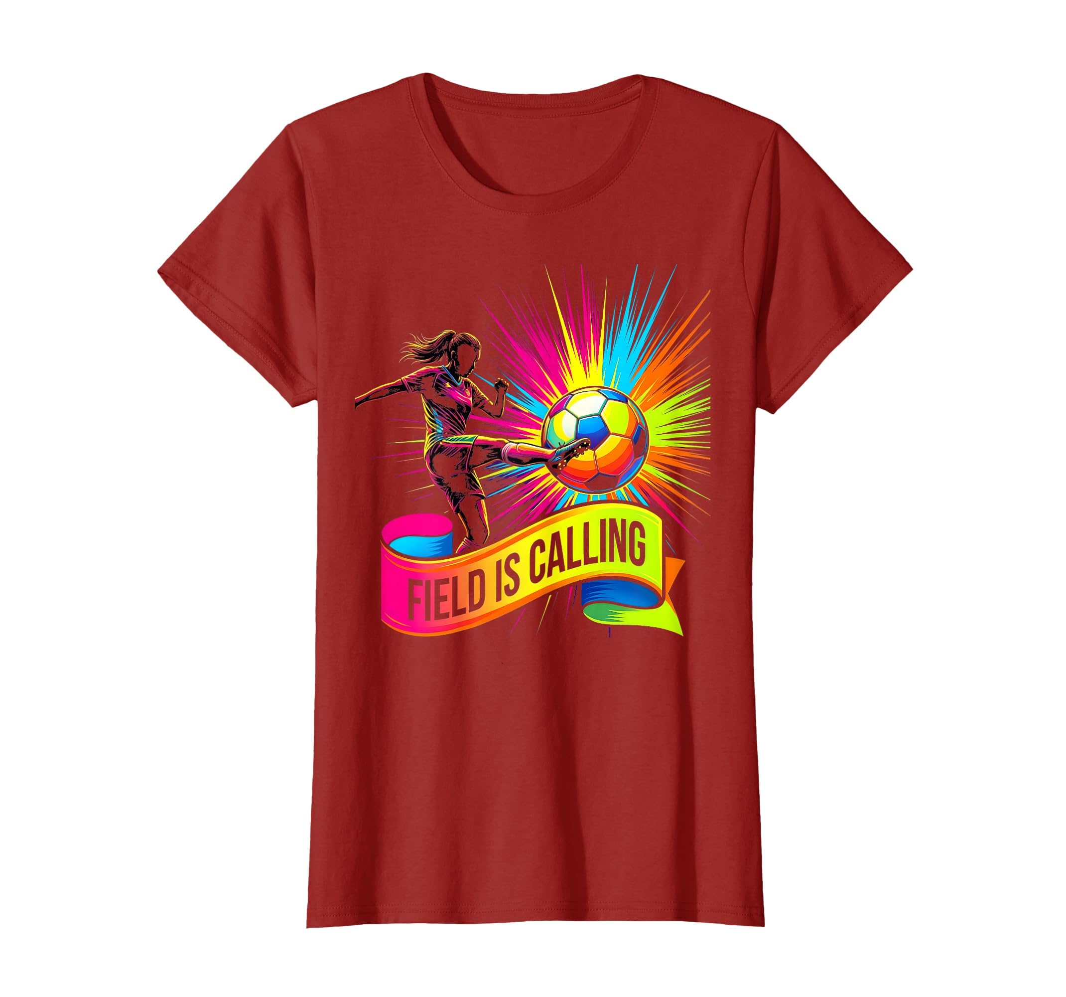 Field Is Calling Soccer T-Shirt - Streetwear Style Unisex