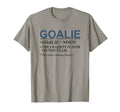 Goalie Craziest Player Team Brave T-Shirt - Trendy Graphic for Adults