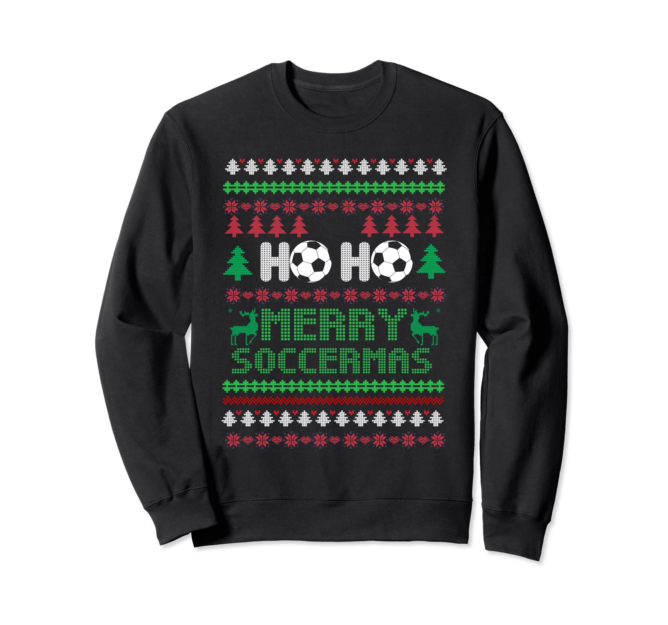 Soccer Goalkeeper Holiday Santa Sweatshirt - Streetwear Style for Adults