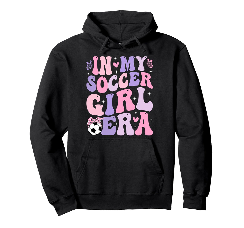 My Soccer Era Groovy Soccer Hoodie - Trendy Graphic Unisex