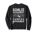 Soccer Goalie Grandma Soccer Keeper Sweatshirt - Graphic Print Unisex