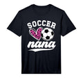 Mens Proud Soccer Nana Grandma Nana T-Shirt - Fun Novelty Design Men Women