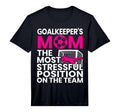 Mens Goalkeepers Mom Mothers Day T-Shirt - Minimalist Print Men Women