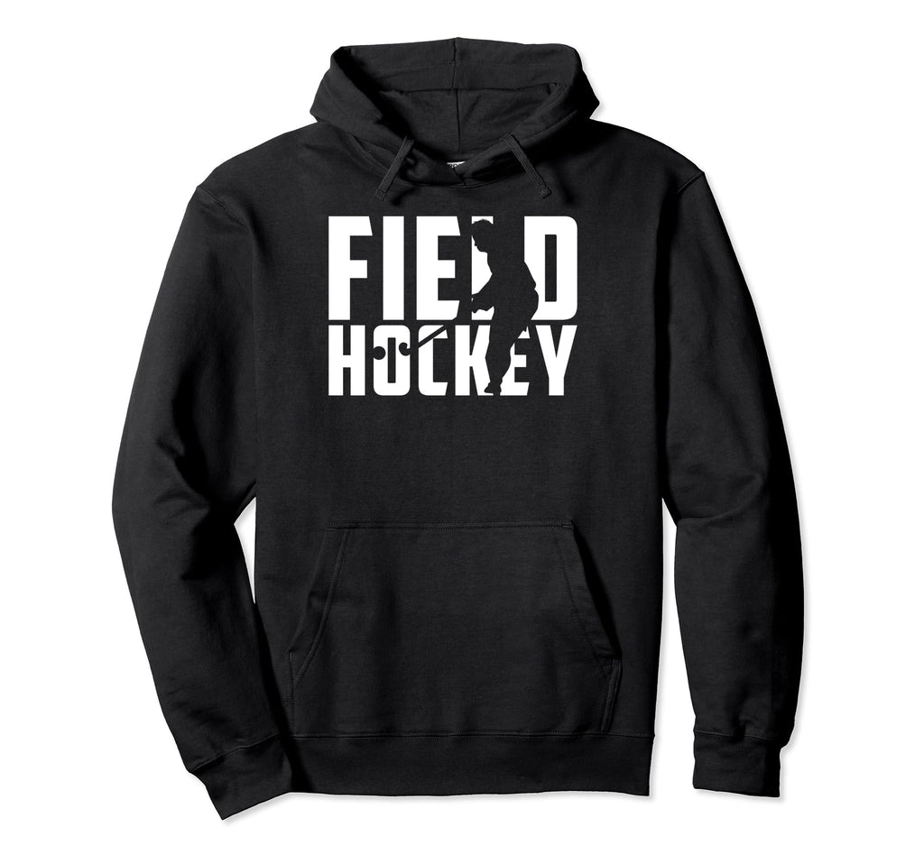 Hockey Training Goal Shooting Goalie Hoodie - Minimalist Print for Adults