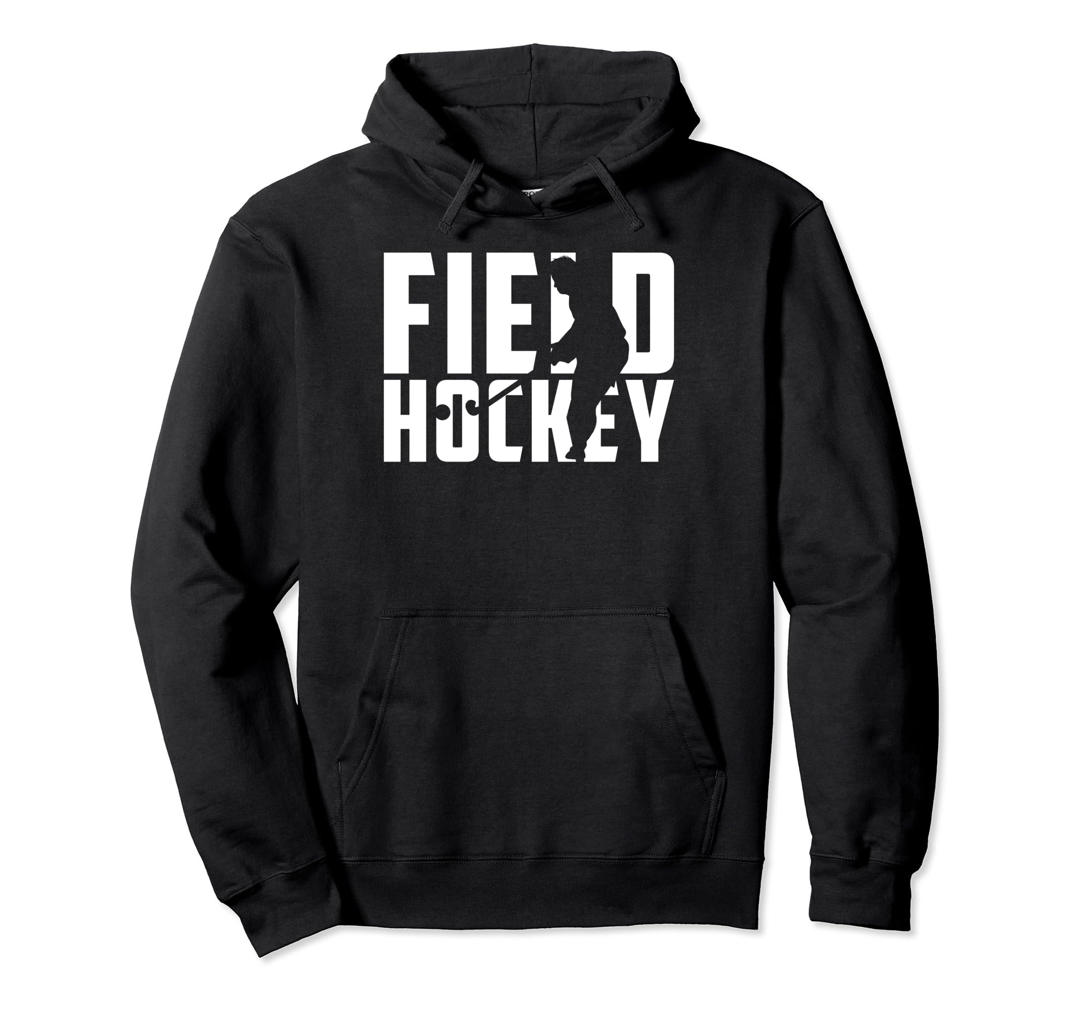 Hockey Training Goal Shooting Goalie Hoodie - Minimalist Print for Adults