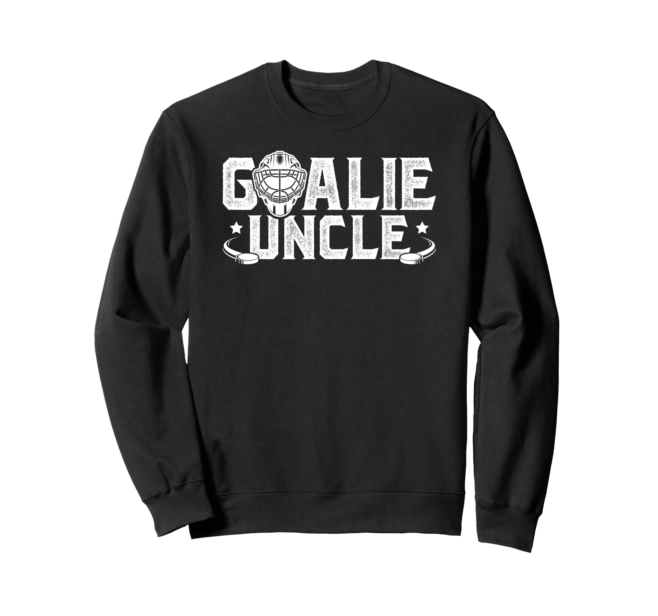 Ice Hockey Goalie Uncle Hockey Sweatshirt - Unique Graphic Men Women