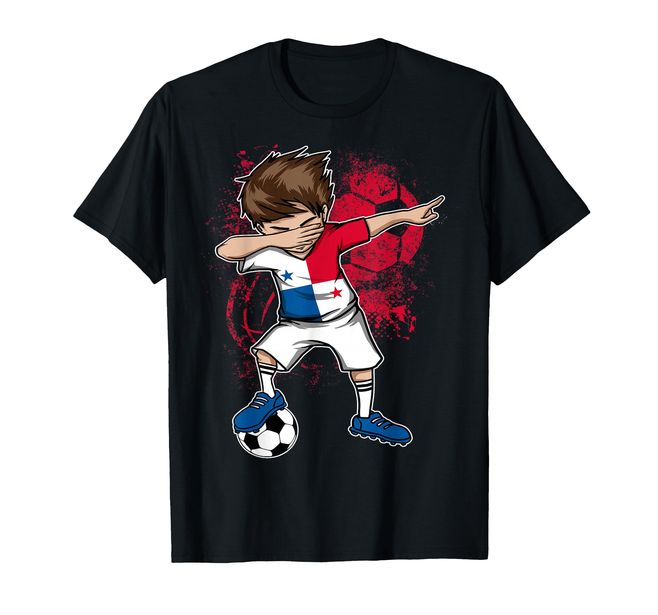 Dabbing Panama Soccer Jersey Football T-Shirt - Minimalist Print Men Women