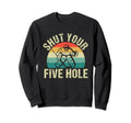 Funny Ice Hockey Goalie Sweatshirt - Aesthetic Graphic for Adults