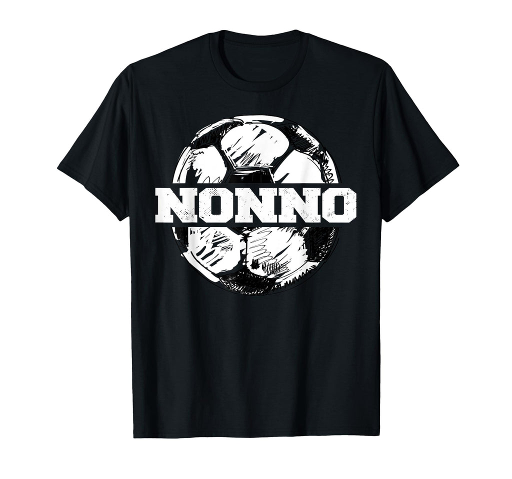 Soccer Nonno Soccer Ball Split Funny T-Shirt - Aesthetic Graphic Unisex