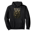 Funny Soccer Net Goalie Knight Hoodie - Minimalist Print Men Women