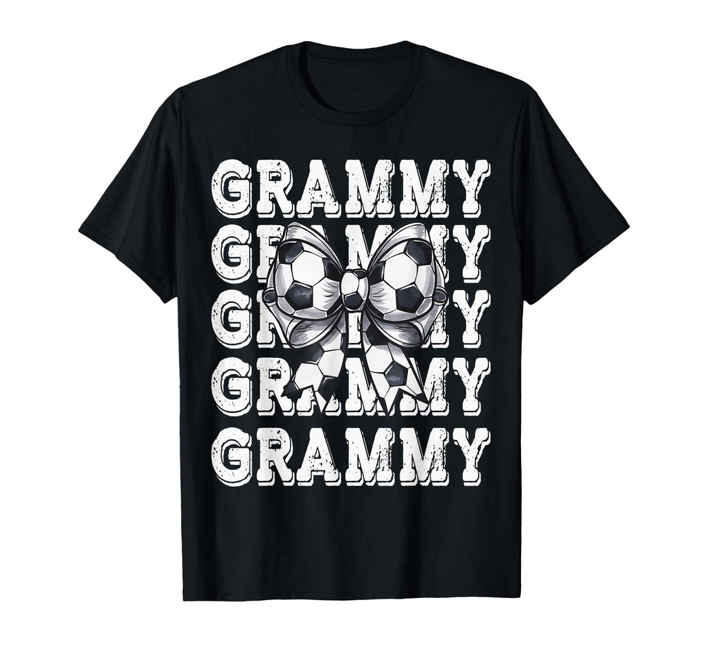 Coquette Soccer Grammy Matching T-Shirt - Casual Everyday Wear Men Women