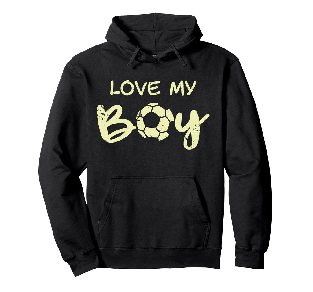 Love My Funny Soccer Mom Hoodie - Fun Novelty Design Unisex