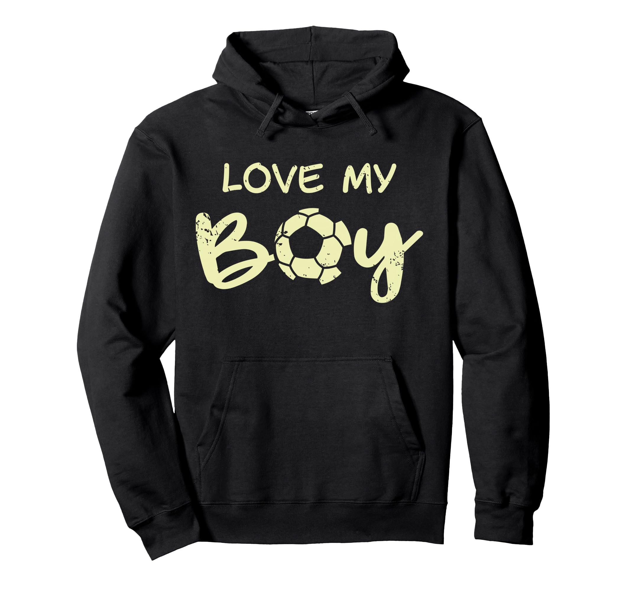 Love My Funny Soccer Mom Hoodie - Fun Novelty Design Unisex