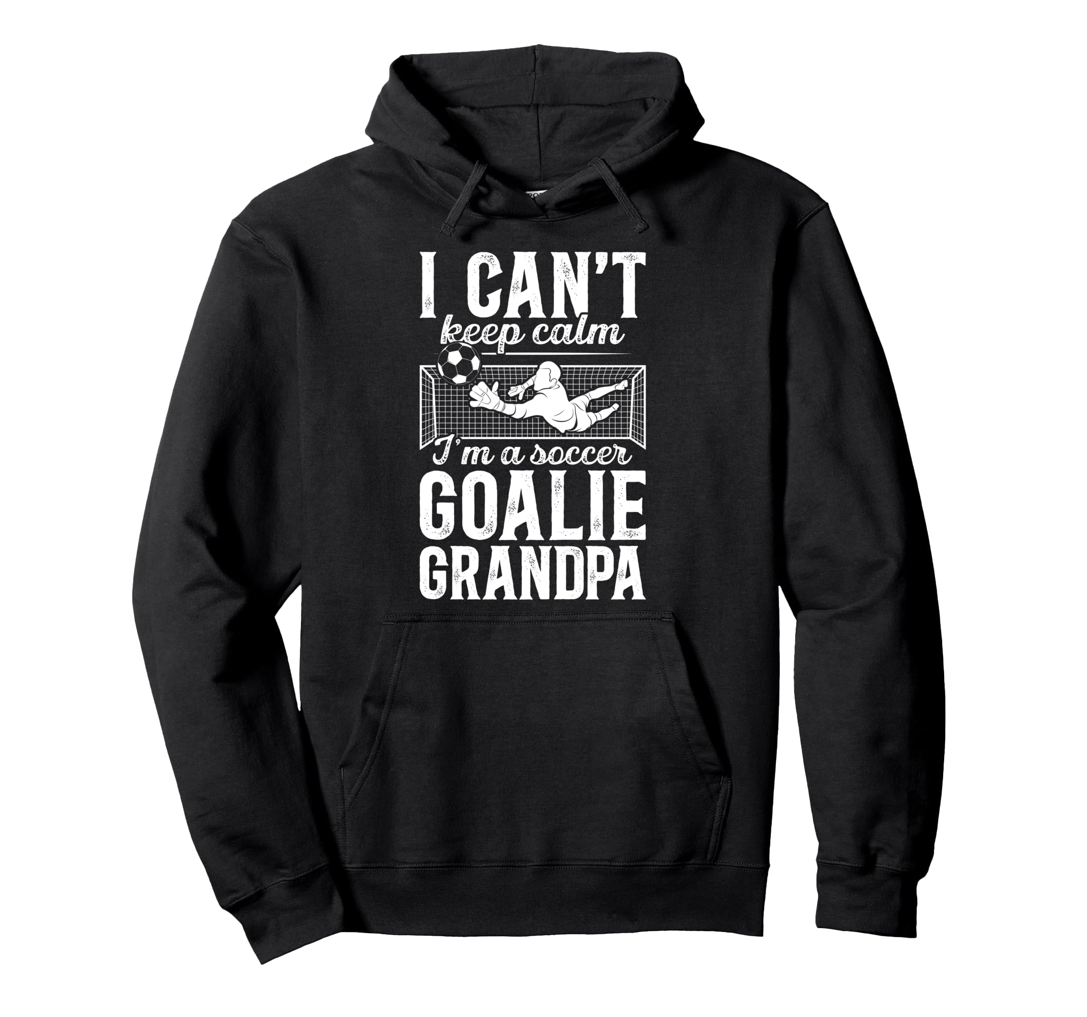 Im Soccer Goalie Grandpa Soccer Keeper Hoodie - Custom Art Print Unisex