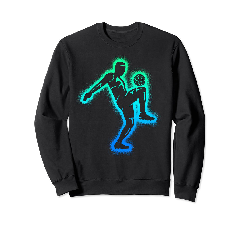 Soccer Game Futbol Team Soccer Sweatshirt - Minimalist Print Men Women