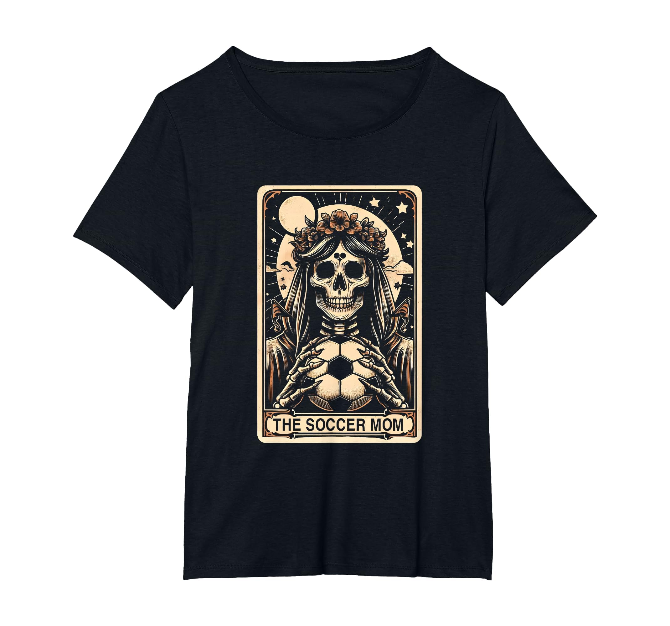 Soccer Mom Tarot Card Halloween Soccer Mama T-Shirt - Graphic Print Unisex