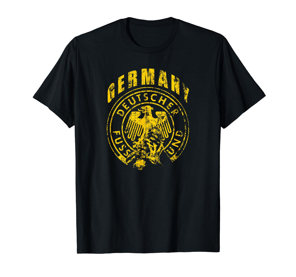 Germany Distressed 2020 Soccer Cup T-Shirt - Custom Art Print for Adults