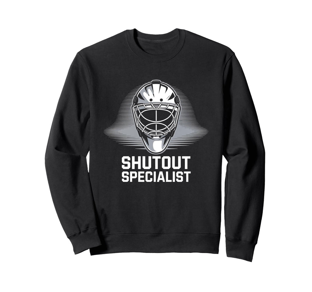 Hockey Player Shutout Penalty Box Sweatshirt - Trendy Graphic Men Women