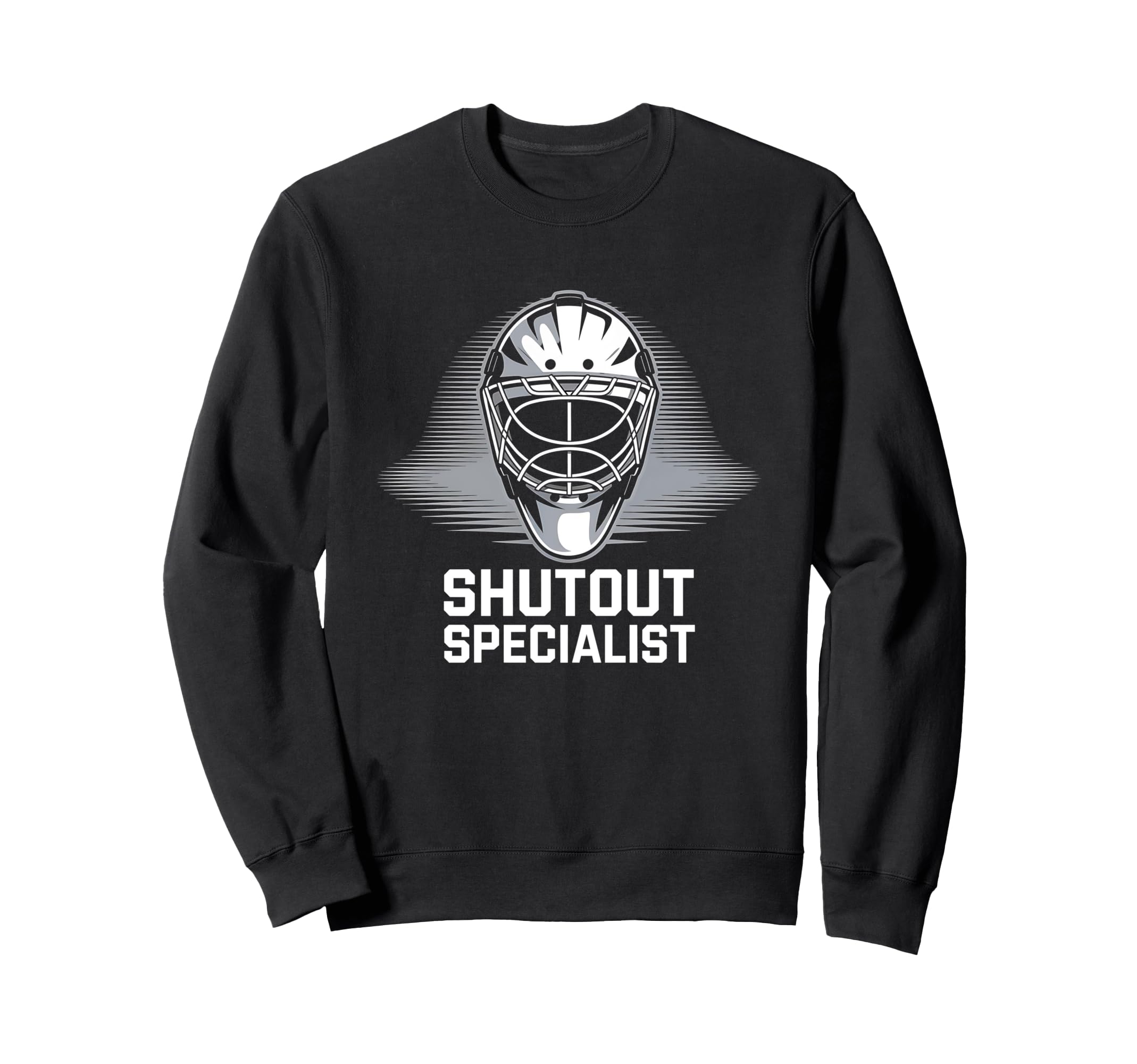 Hockey Player Shutout Penalty Box Sweatshirt - Trendy Graphic Men Women