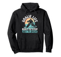 Goalie Life Built To Stop Not To Break Hoodie - Trendy Graphic for Adults