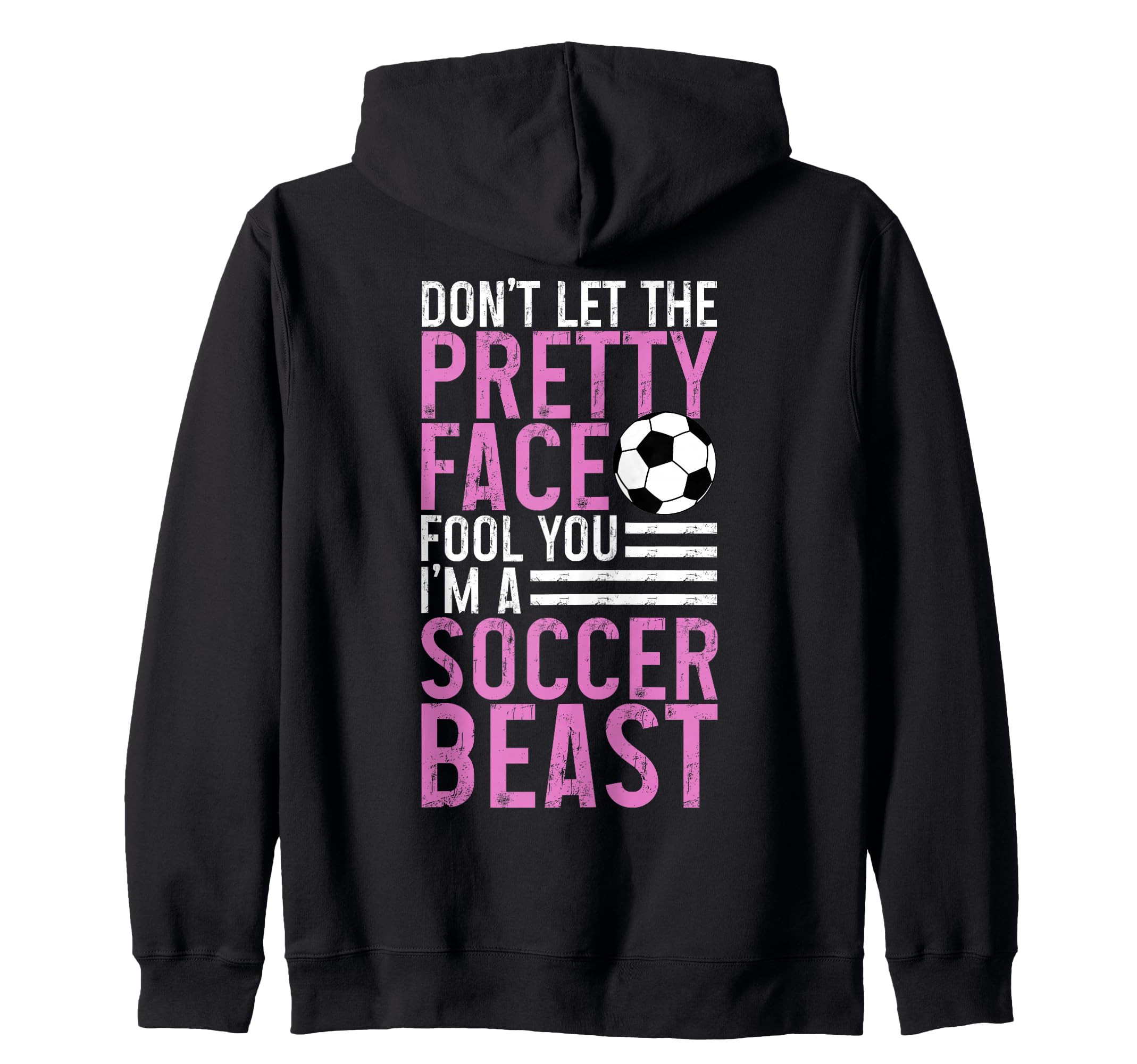 We Love Soccer Gifts Hoodie - Minimalist Print Men Women