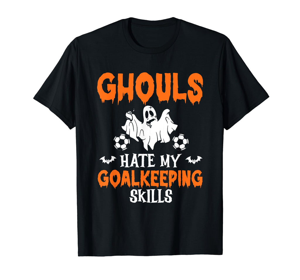 Halloween Matching Soccer Goalie Team T-Shirt - Minimalist Print Unisex