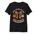 Busy Raising Ballers Easily Distracted T-Shirt - Trendy Graphic Unisex