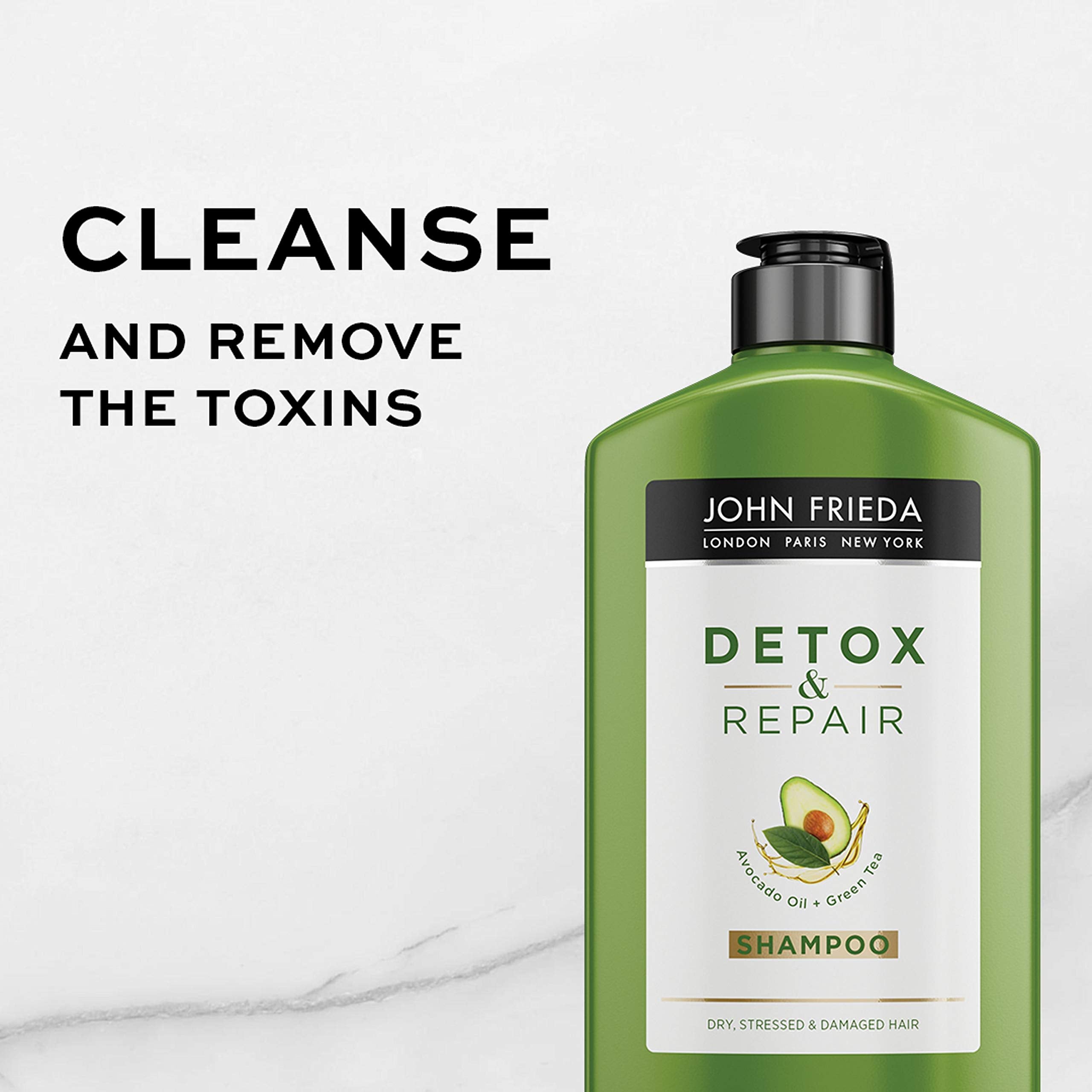 John Frieda Detox+Repair Repair Shampoo 250ml