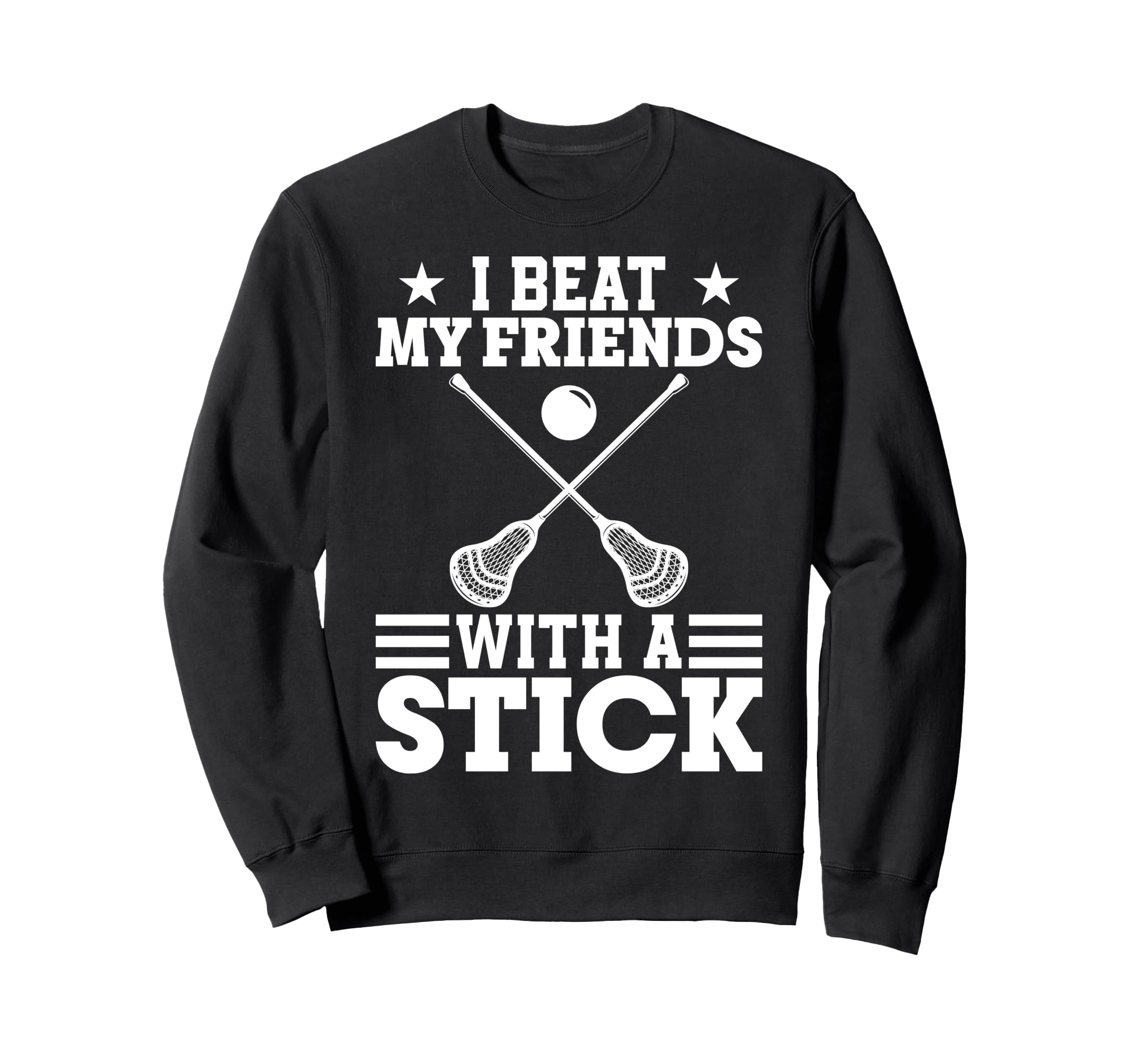Lacrosse Goalie Sweatshirt - Trendy Graphic Men Women