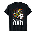 My Favorite Soccer Ball Dad Leopard T-Shirt - Aesthetic Graphic for Adults