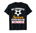 My Favorite Soccer Player Calls Me T-Shirt - Unique Graphic for Adults