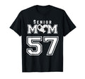 Proud Senior Soccer Mom Custom T-Shirt - Fun Novelty Design for Adults
