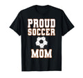 Proud Soccer Mom Game Day Sports Parent T-Shirt - Trendy Graphic for Adults