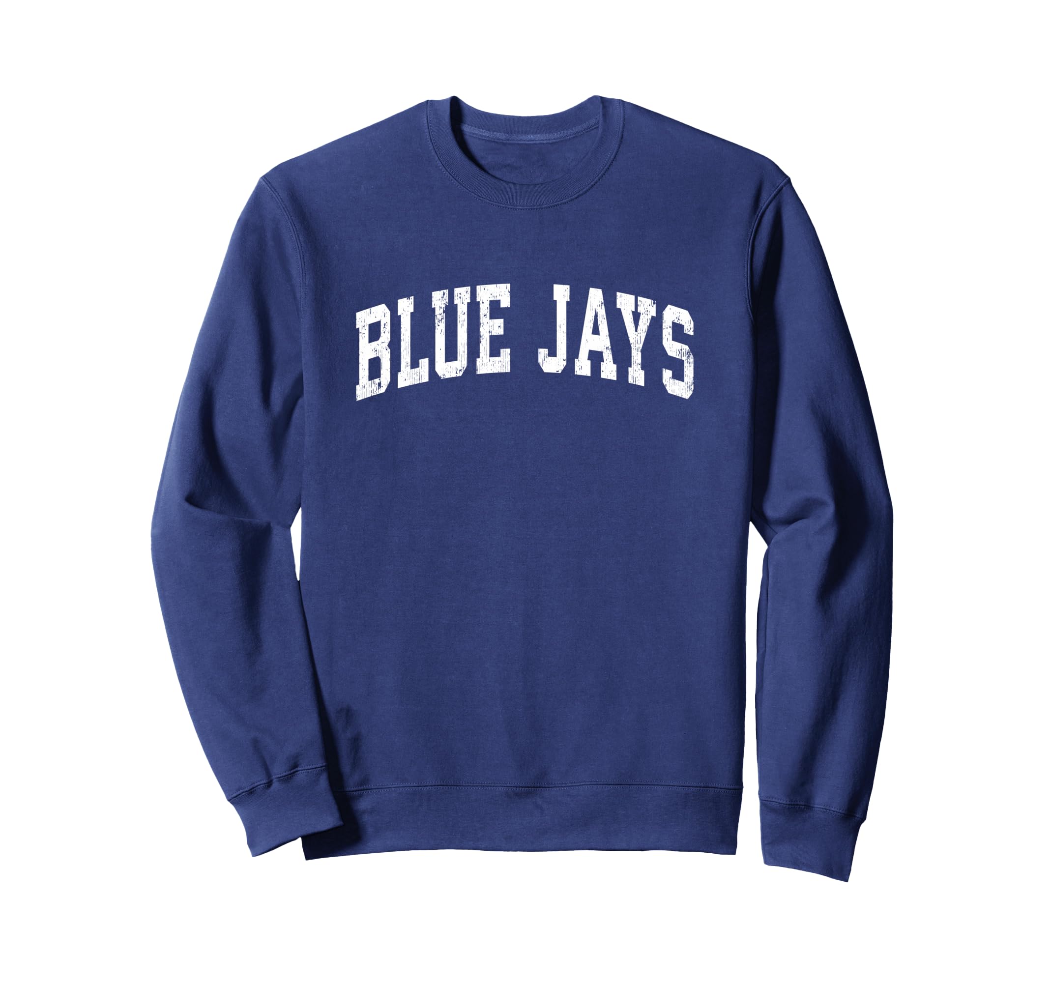 Blue Jays Mascot Athletic Sports Name Sweatshirt - Minimalist Print Unisex