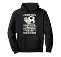 Im Soccer Goalkeeper Mom Soccer Keeper Mom Hoodie - Novelty Apparel Unisex