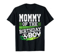 Soccer Birthday Mommy Birthday Mommy T-Shirt - Minimalist Print Men Women